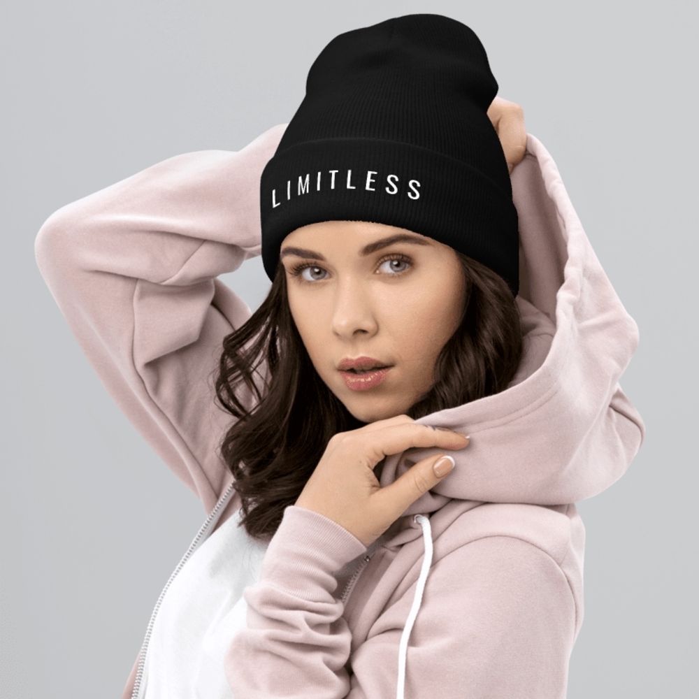 Limitless Black Beanie